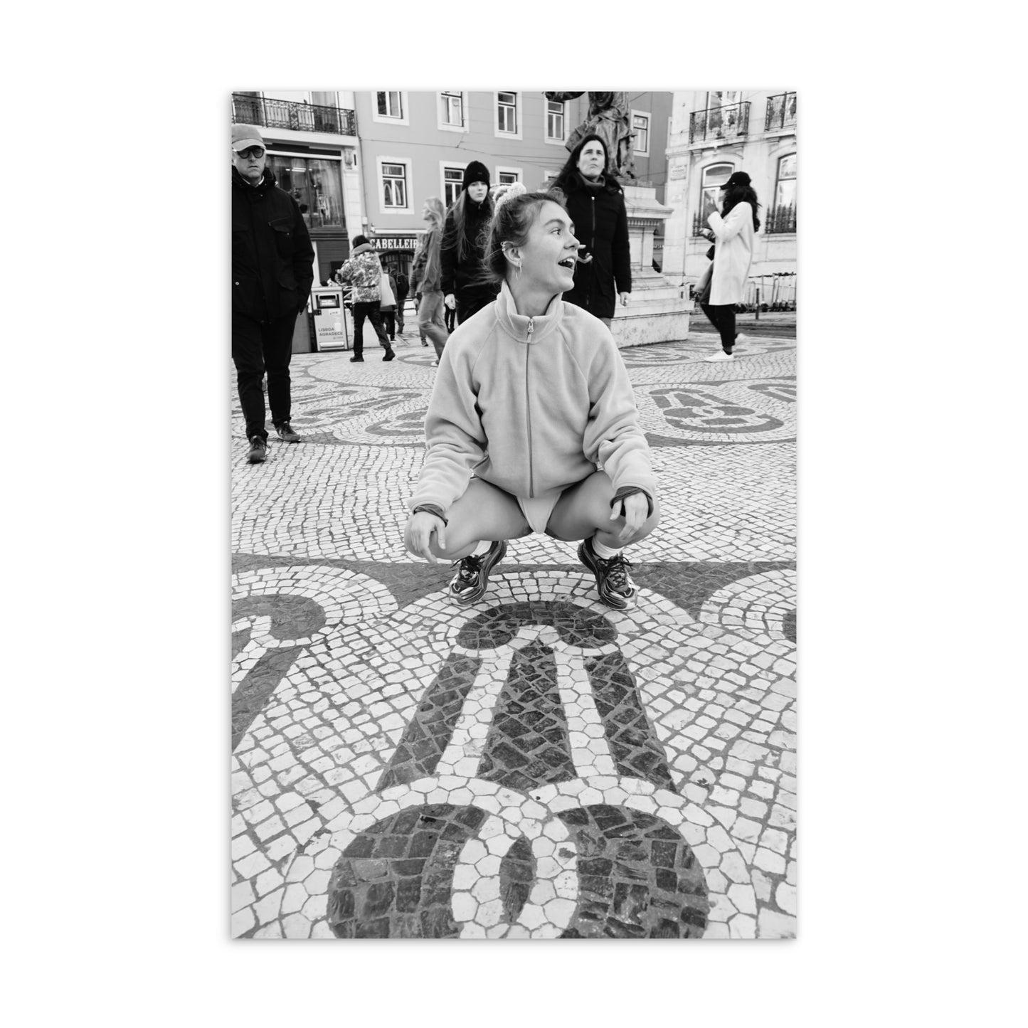 D..ck Square. Lisbon Collection Standard Postcard