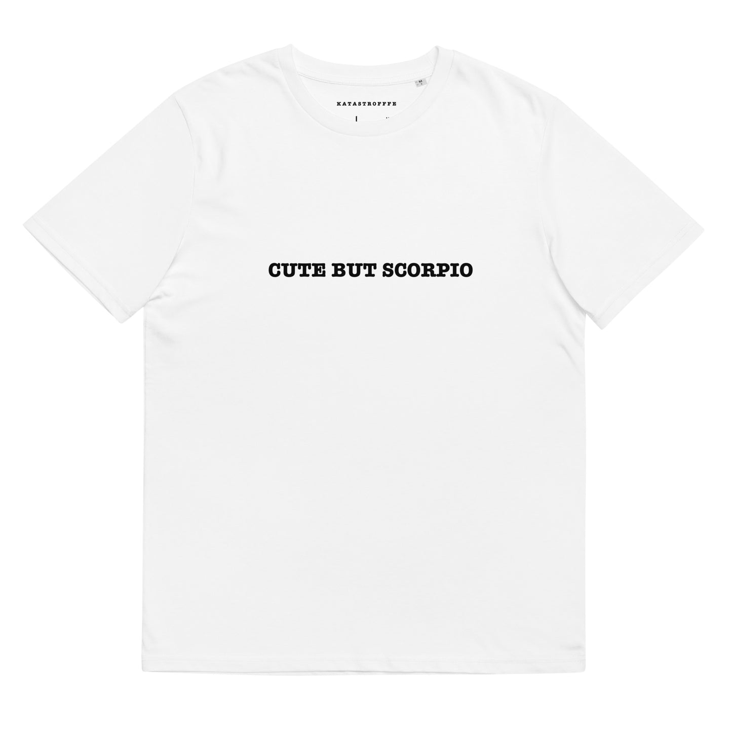 CUTE BUT SCORPIO Katastrofffe Unisex organic cotton t-shirt