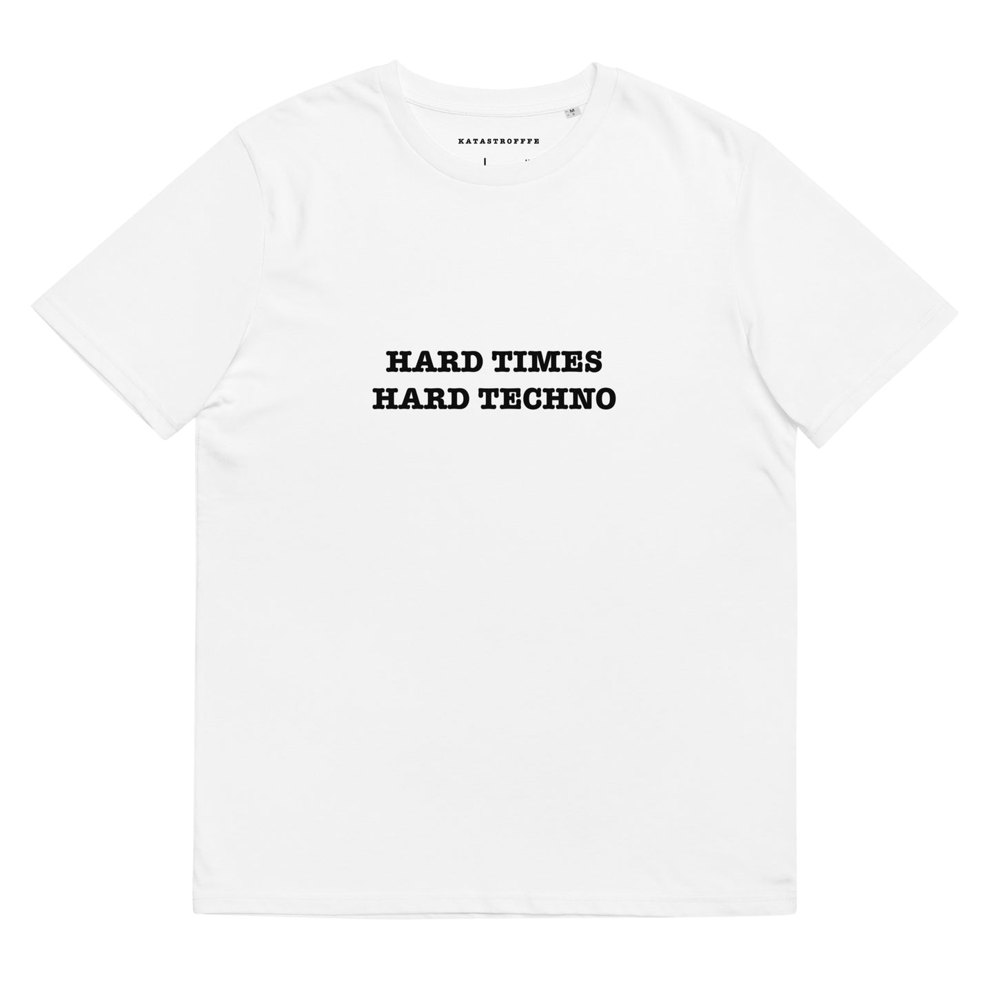 HARD TIMES HARD TECHNO Katastrofffe Unisex organic cotton t-shirt