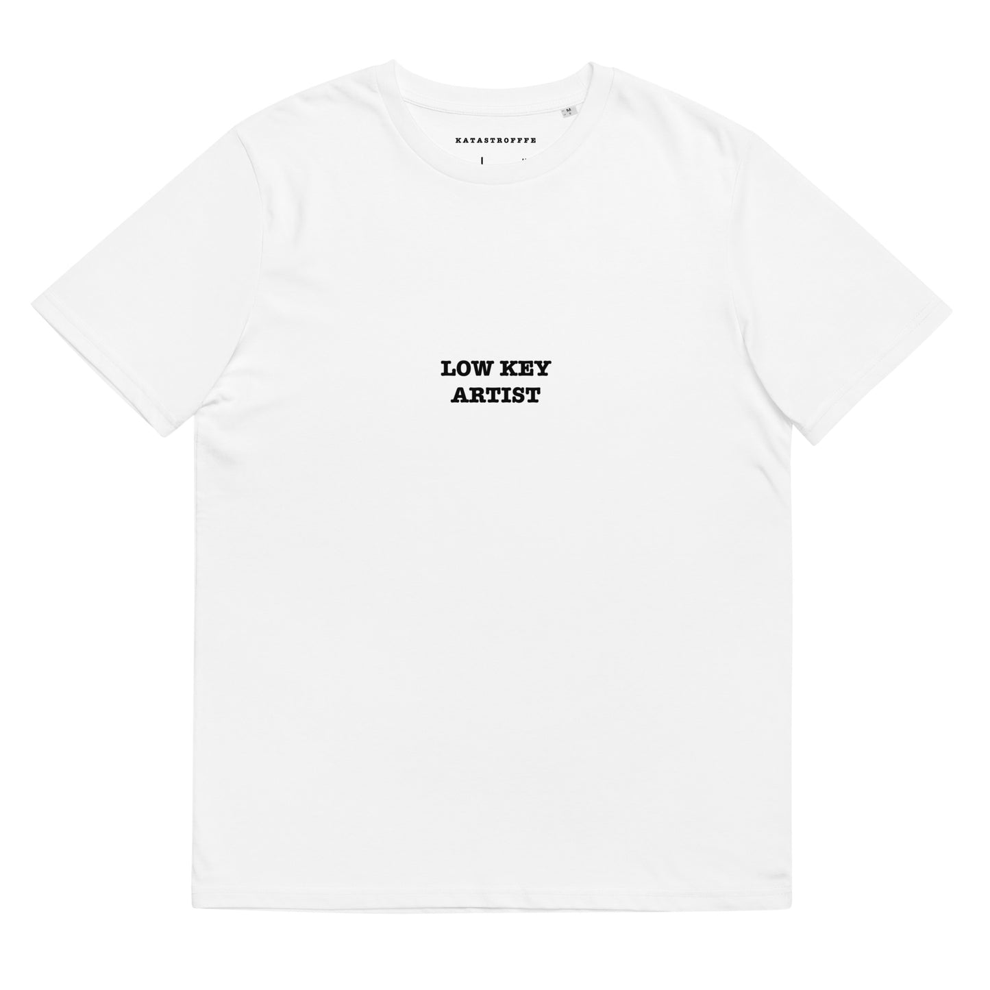 LOW KEY ARTIST Katastrofffe Unisex organic cotton t-shirt