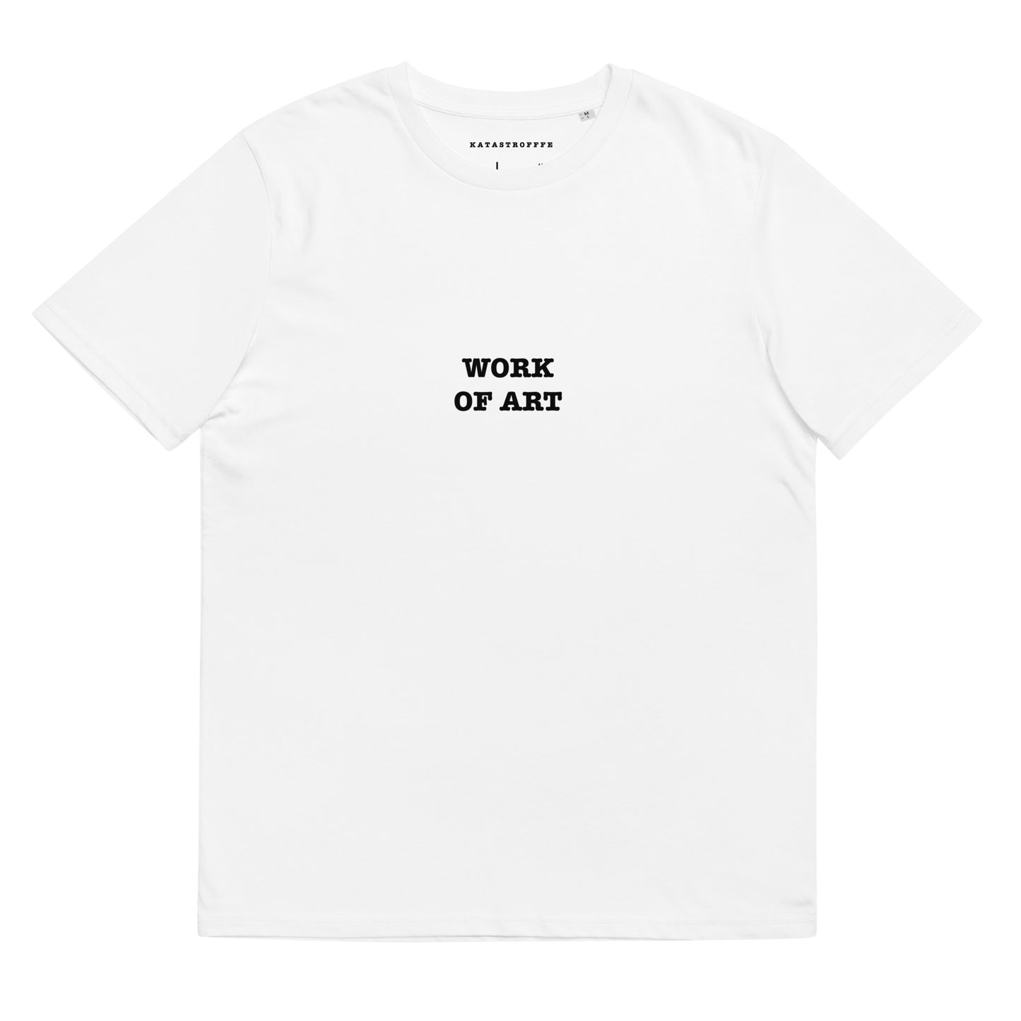 WORK OF ART Katastrofffe Unisex organic cotton t-shirt
