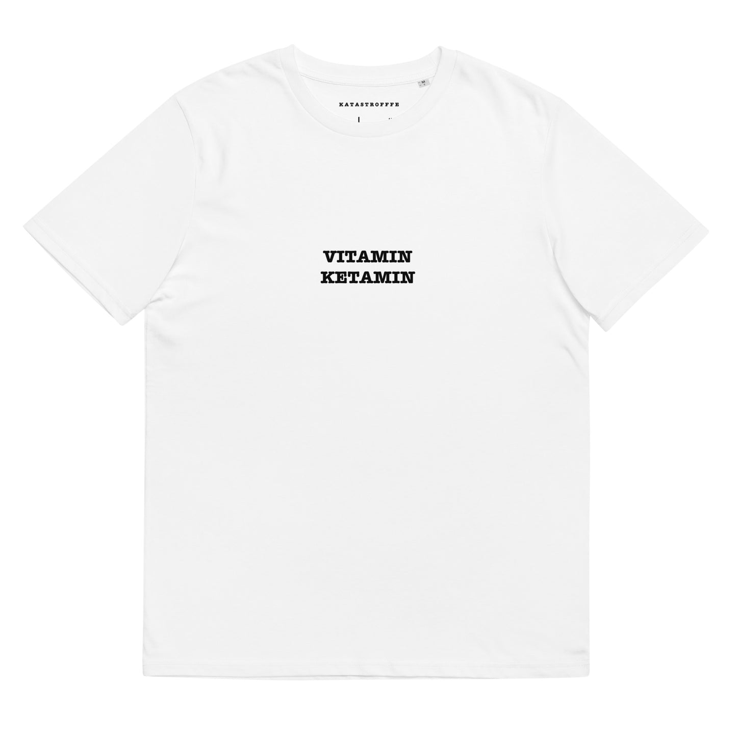 VITAMIN KETAMIN Katastrofffe Unisex organic cotton t-shirt