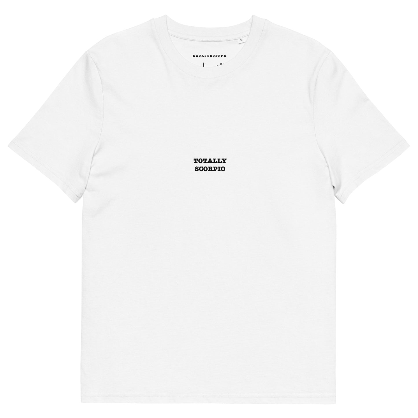 TOTALLY SCORPIO Unisex organic cotton t-shirt