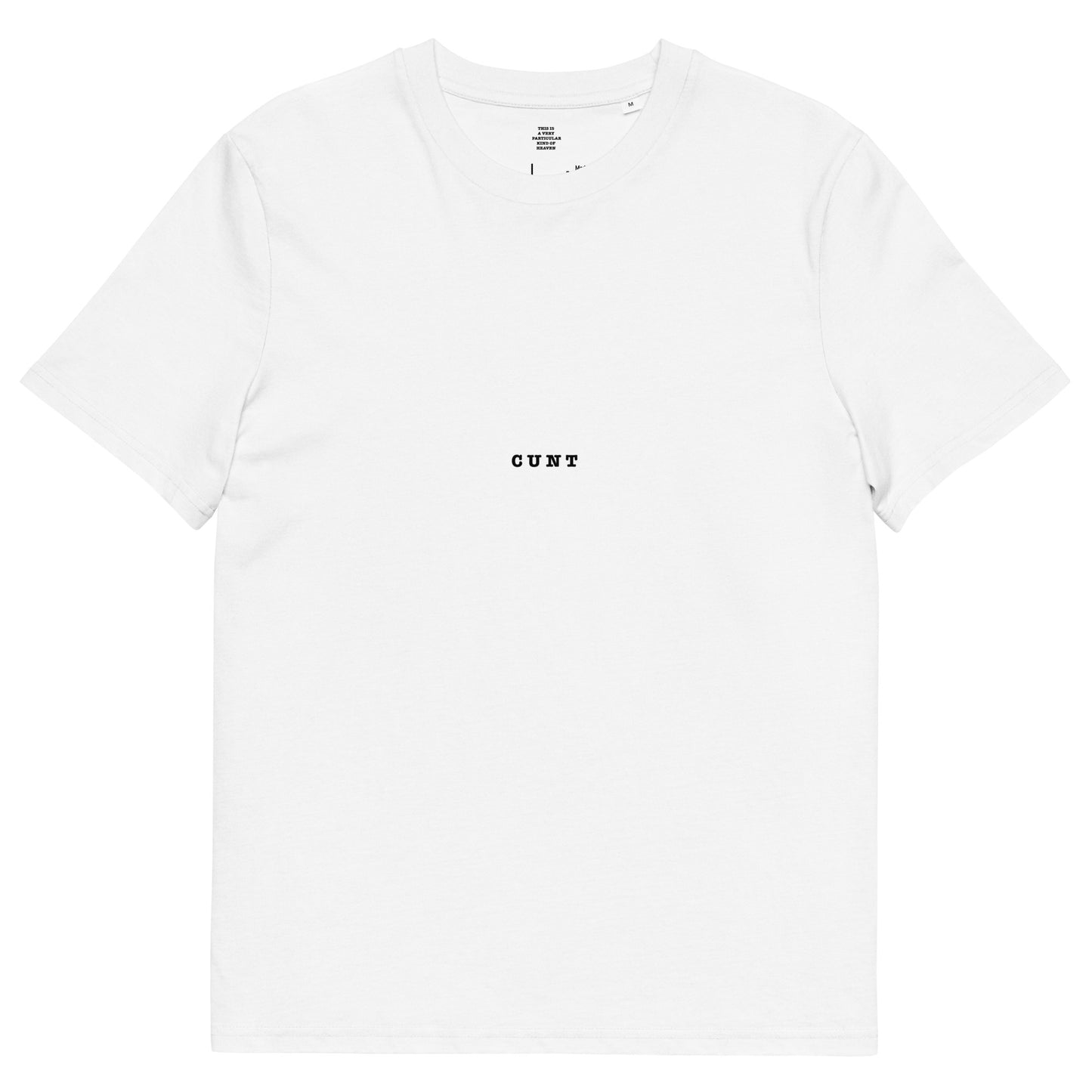 C U N T Unisex organic cotton t-shirt
