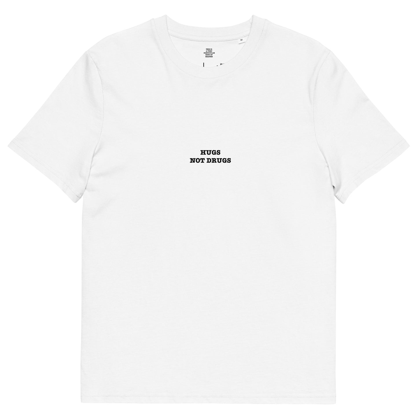 NUGS NOT DRUGS Unisex organic cotton t-shirt